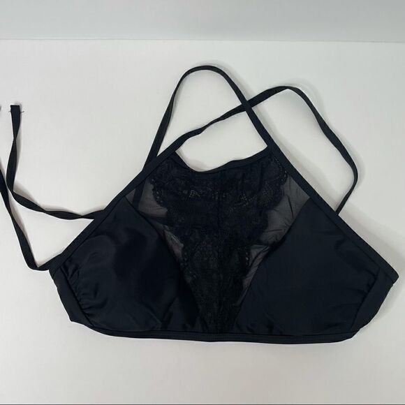 SO| Medium|Bathing Suit Bikini Top| Lace - Picture 1 of 8